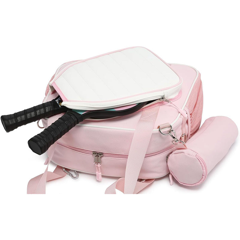 Waterproof Pickleball Bag Tote Shoulder Bag with Cooler Bag and Ball Bag 3-Piece Set