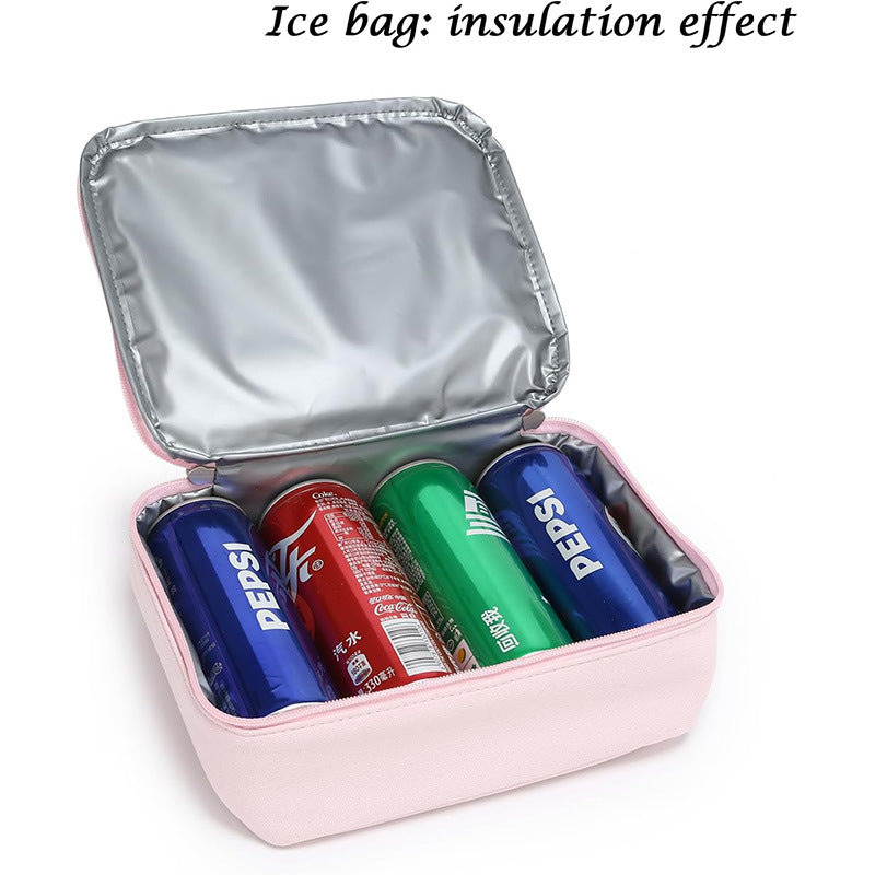 Waterproof Pickleball Bag Tote Shoulder Bag with Cooler Bag and Ball Bag 3-Piece Set