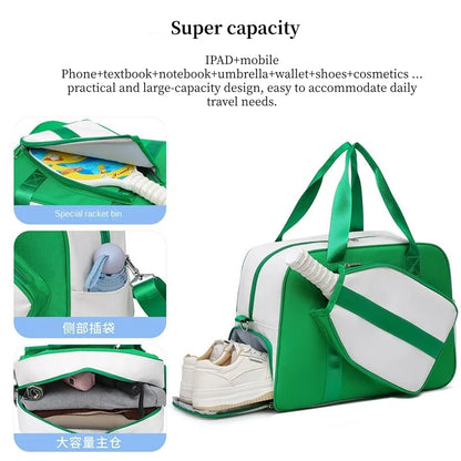 Pickleball bag wet and dry separation racket storage bagnt